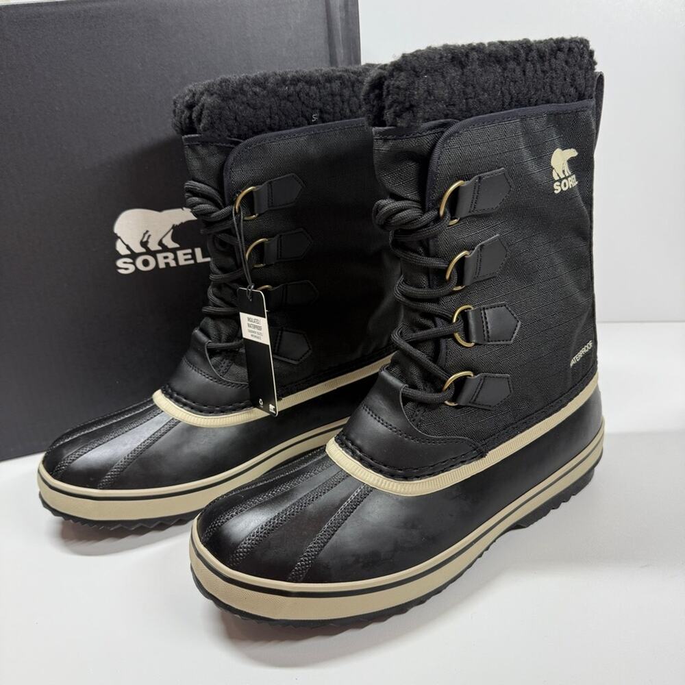 NIB • SOREL 1964 PAC™ Nylon Men's Waterproof Boot Size: 10